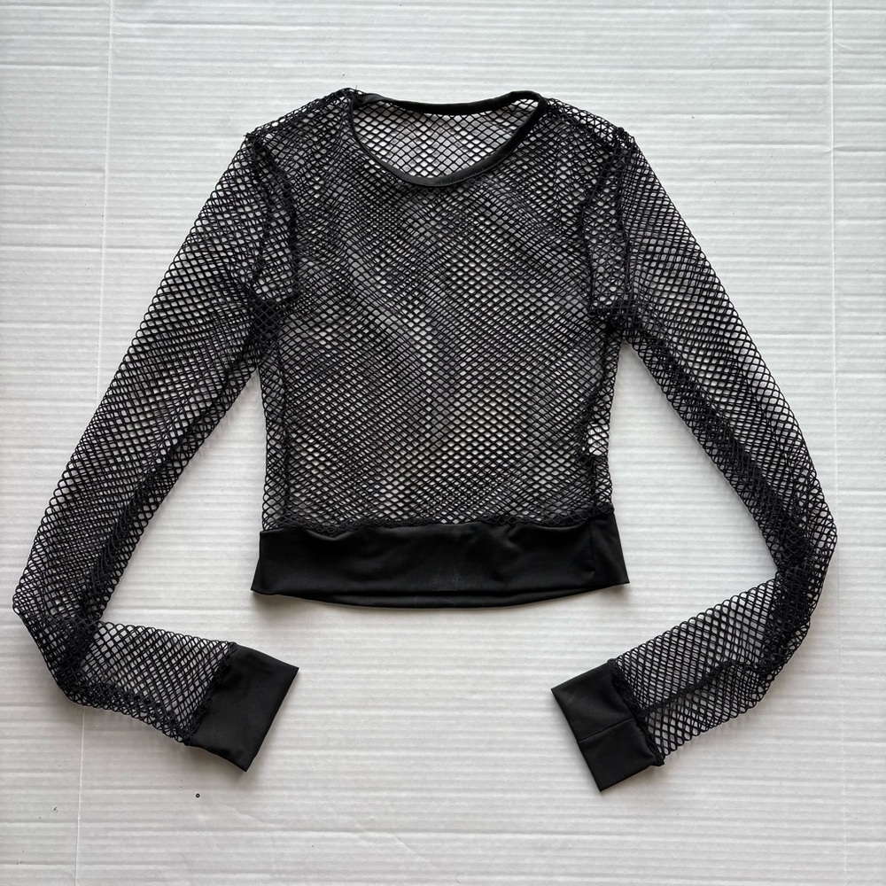 🎉6/$26🎉Fishnet Crop Top